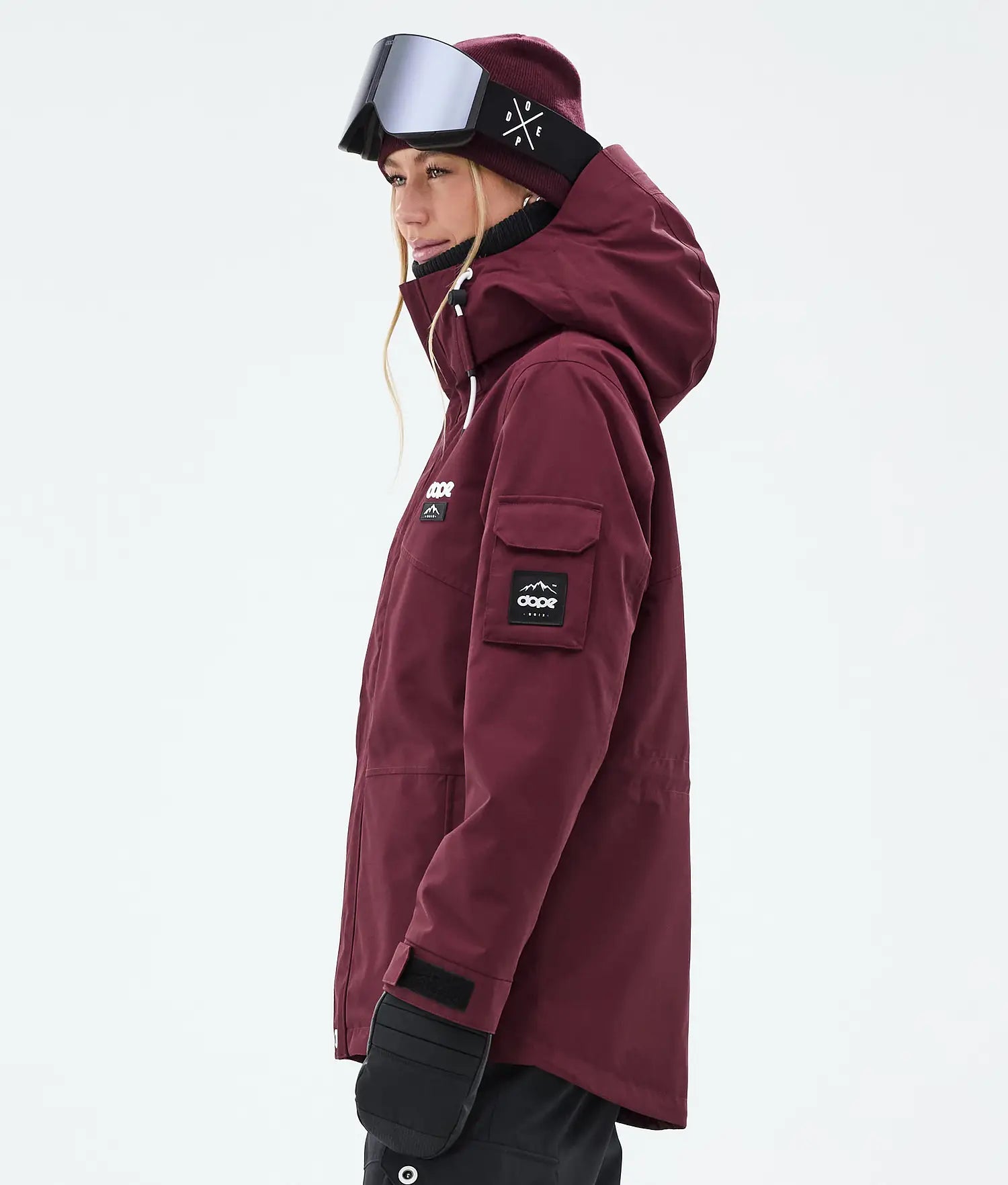 Adept Alpine W Snowboardjacke Damen Burgunder