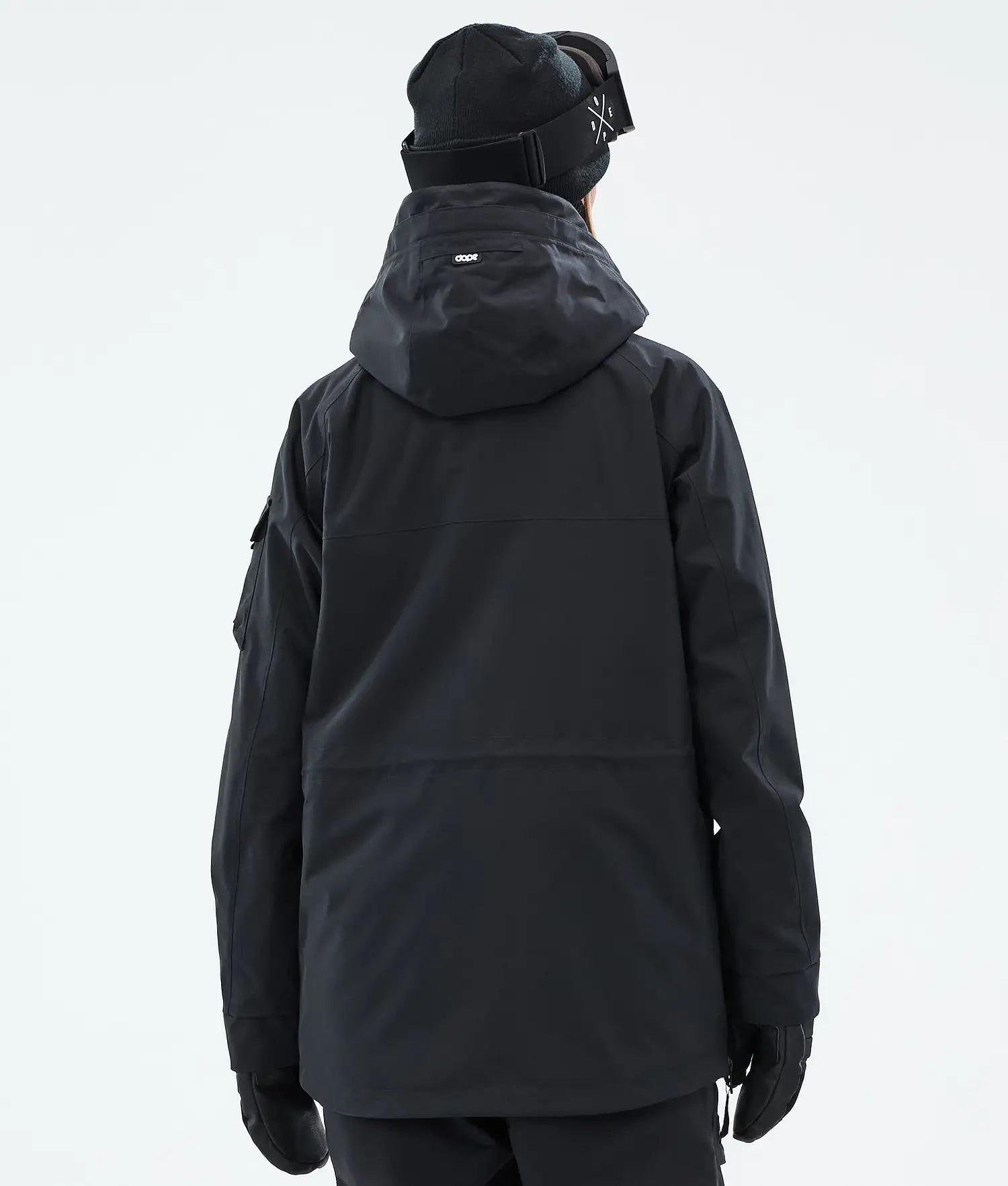 AK W Damen Snowboardjacke, Schwarz