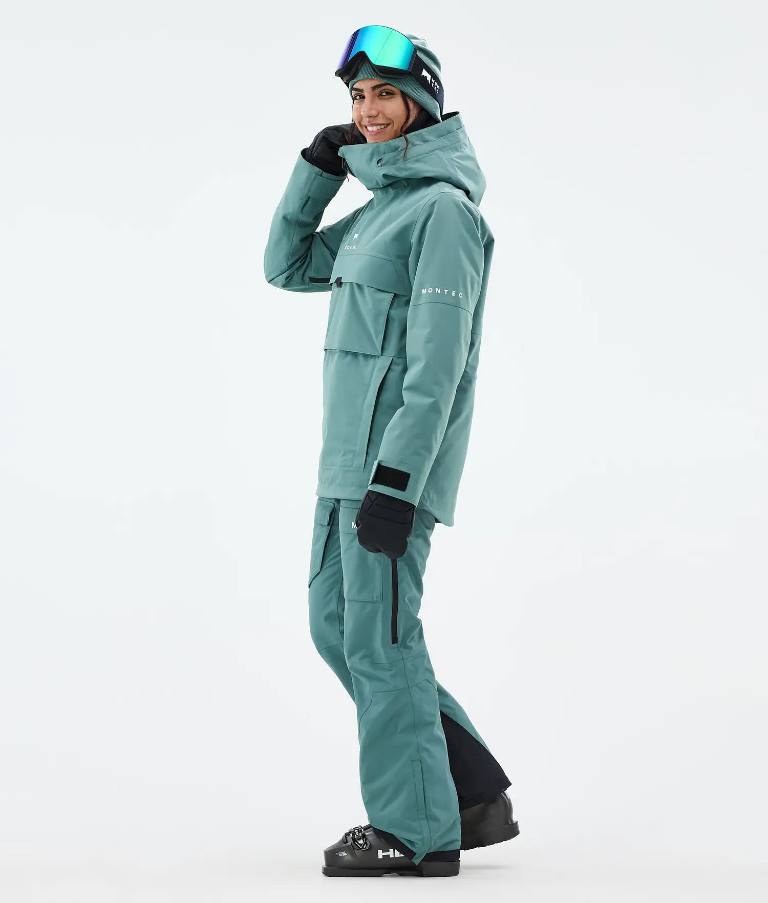 Drift W Skijacke Damen Atlantikblau