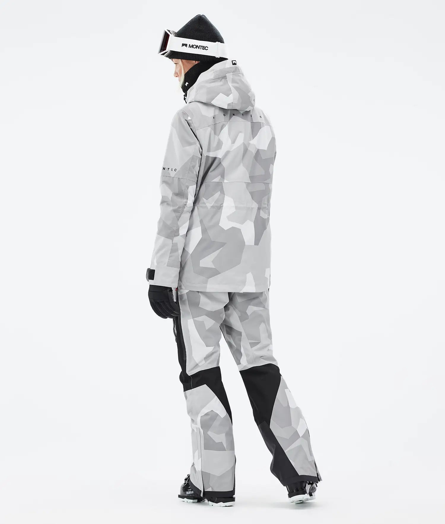 Drift W Skijacke Damen Schnee-Camouflage