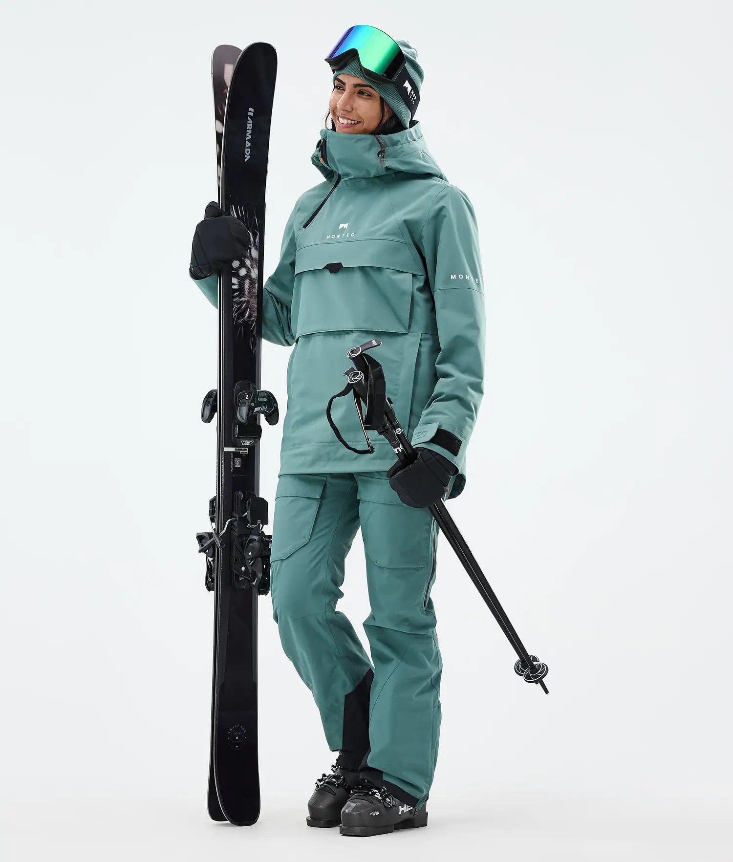 Ascend W Skihose Damen Atlantikblau