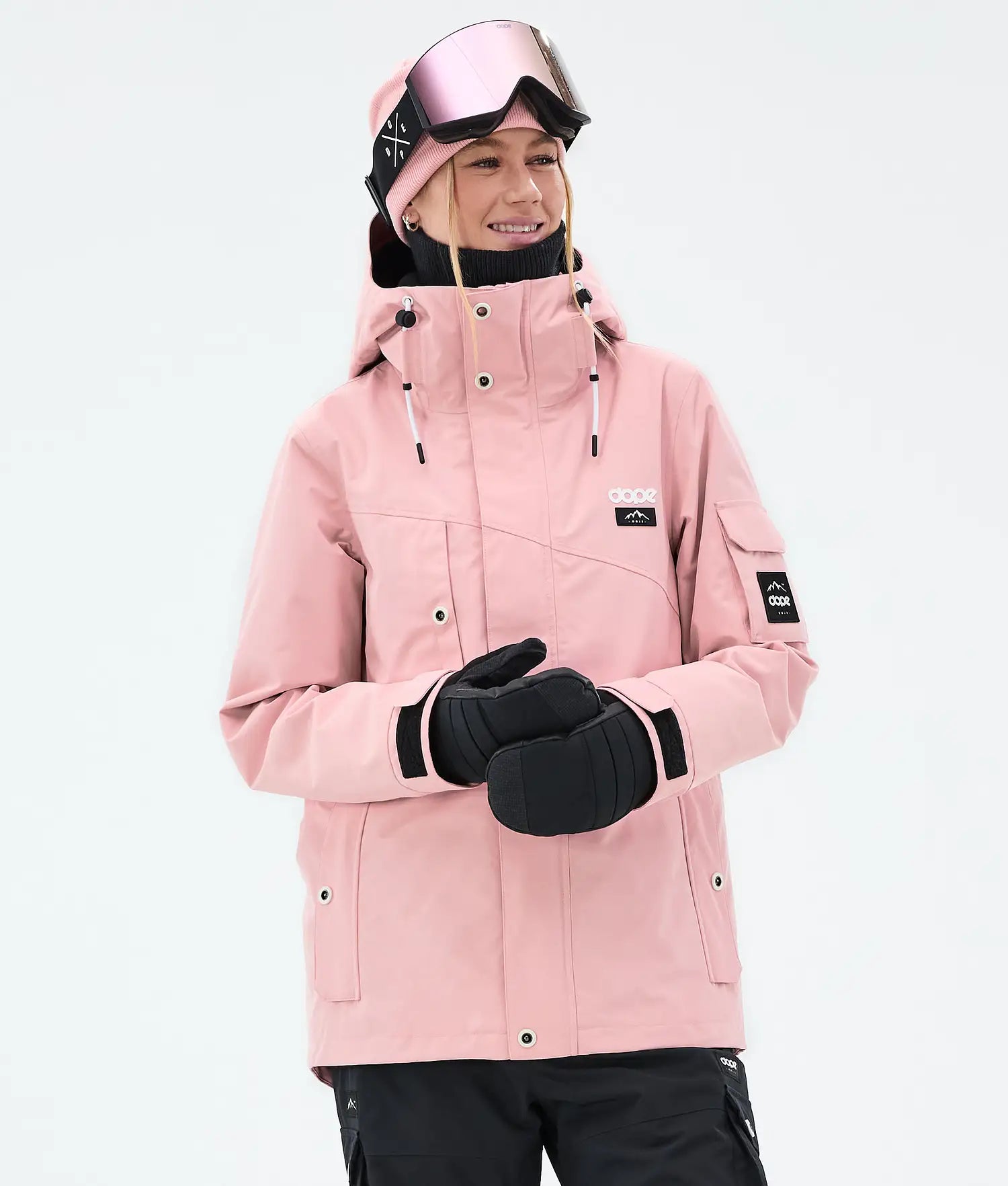 Adept Alpine W Snowboardjacke Damen Zartrosa