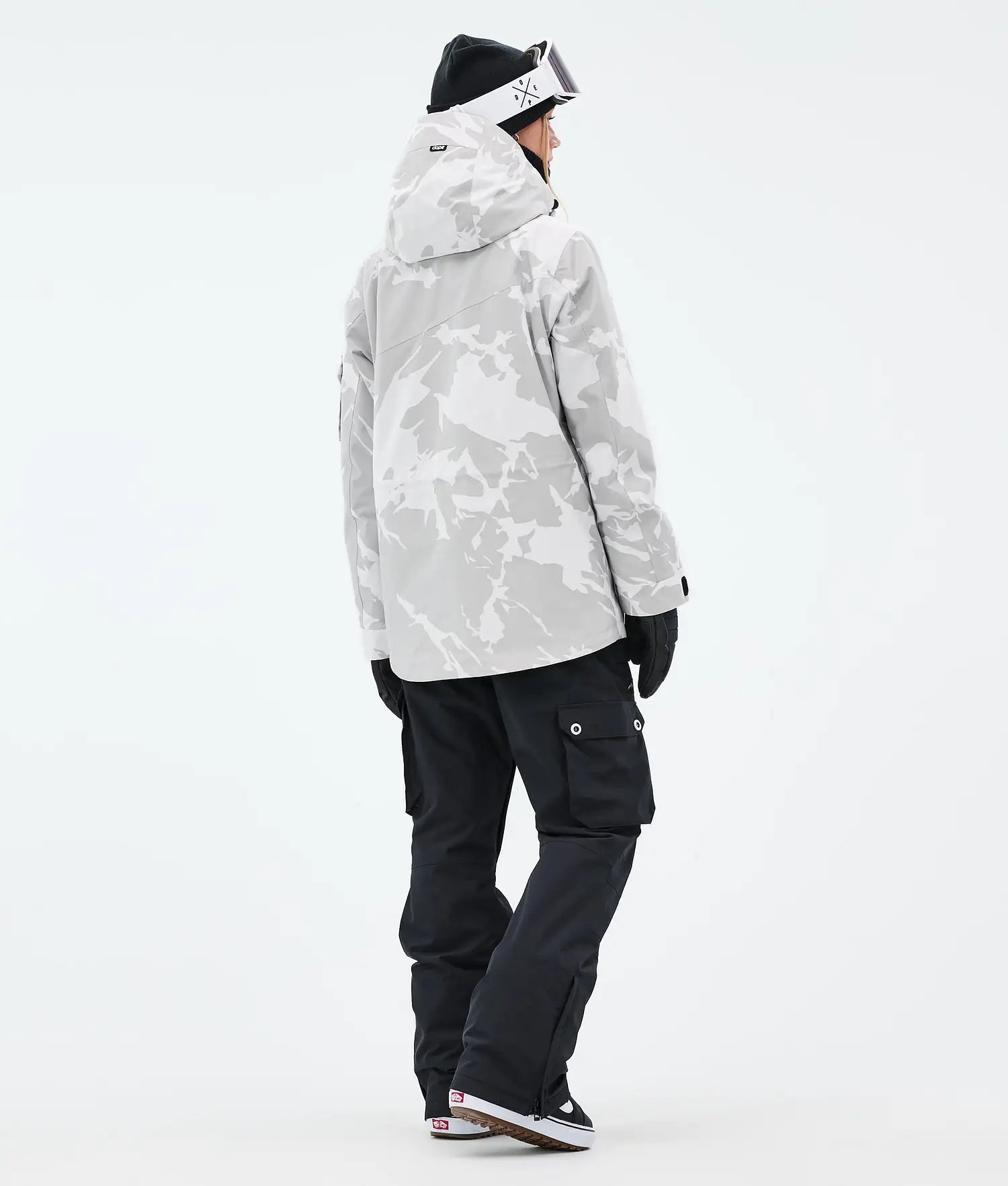 Adept Alpine W Snowboardjacke Damen Graues Camouflage