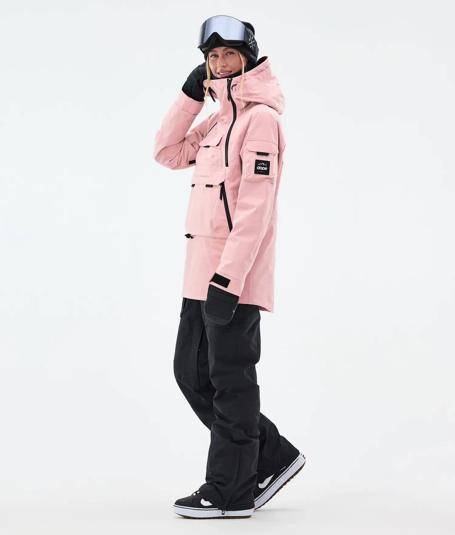 AK W Damen Snowboardjacke, Hellrosa