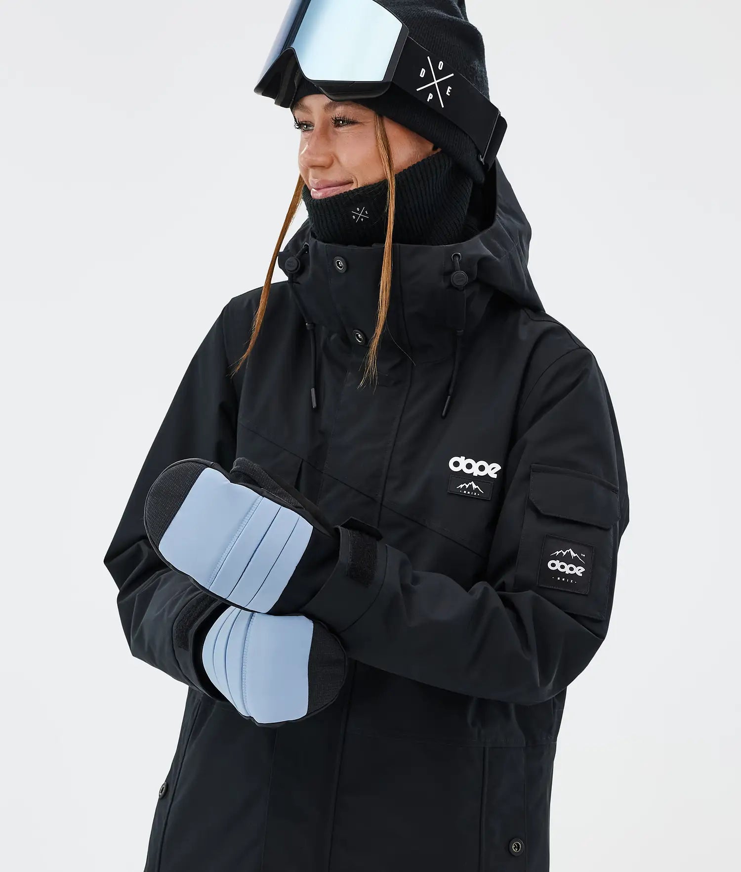 Ace 24 Schneehandschuhe Hellblau