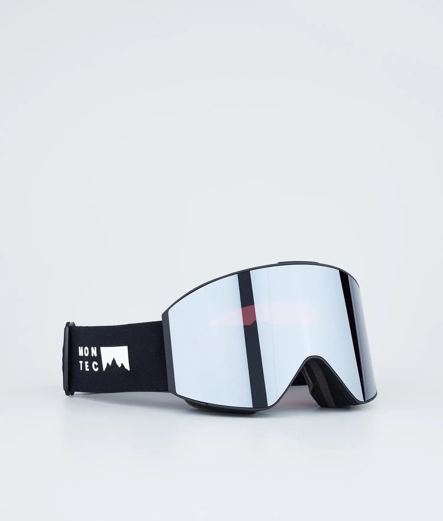 Scope Skibrille Schwarz mit Black Black Spiegelglas