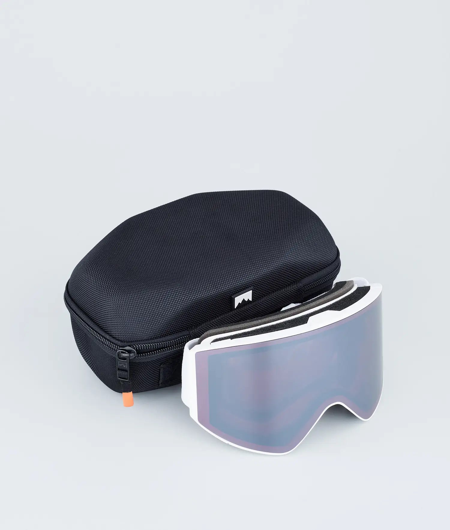 Scope Skibrille Weiß mit White Black Spiegelglas
