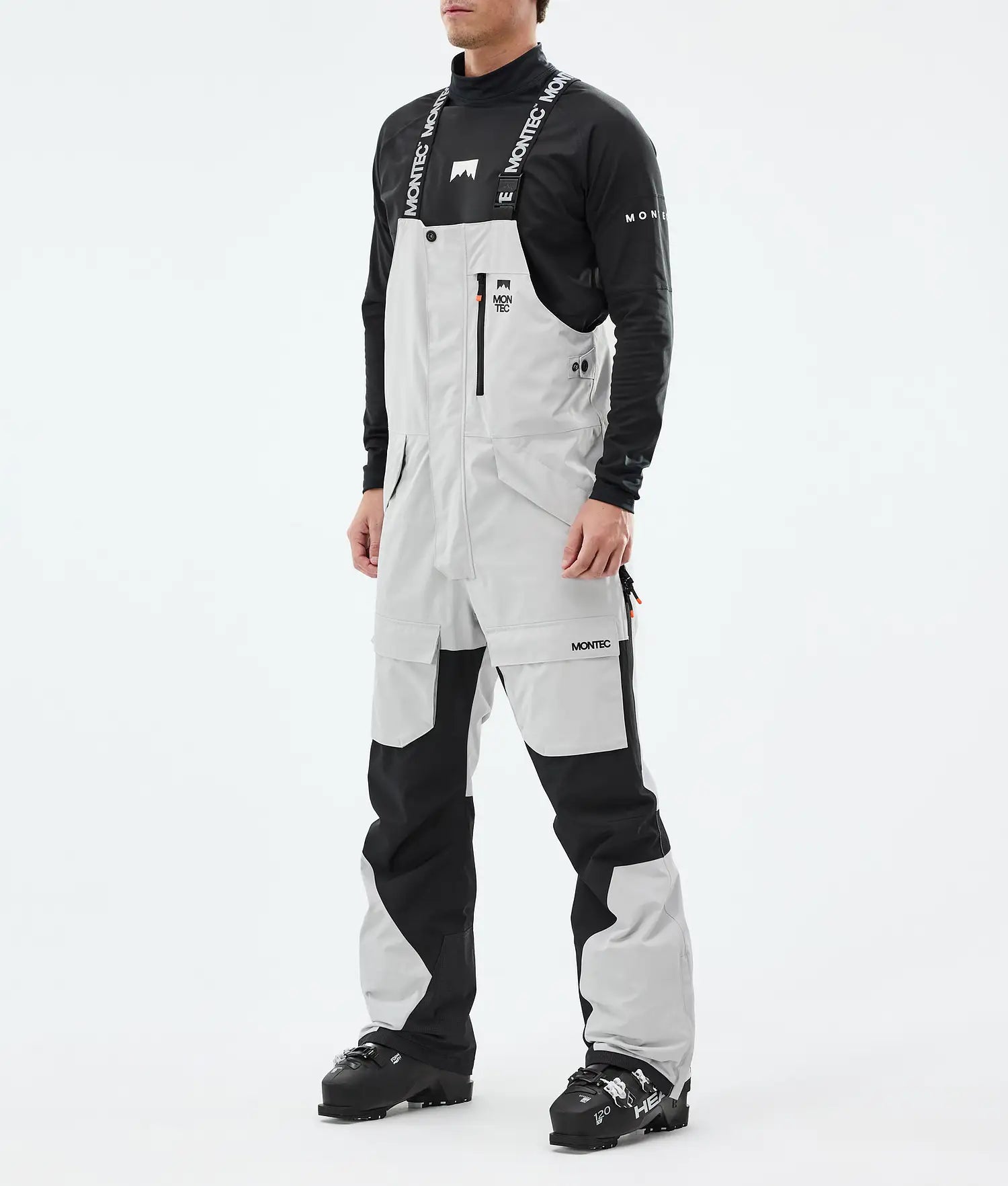 Hawk Skihose – Herren (Light Grey/Black)