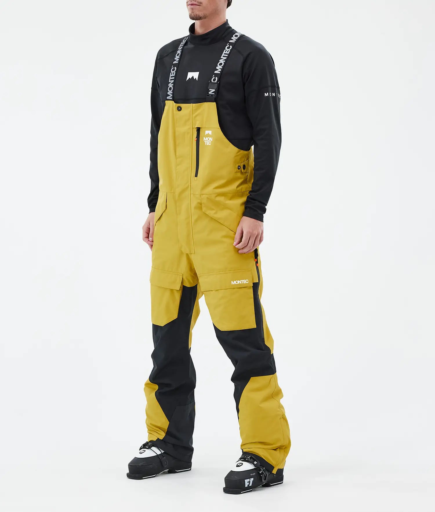 Hawk Skihose – Herren (Yellow/Black)