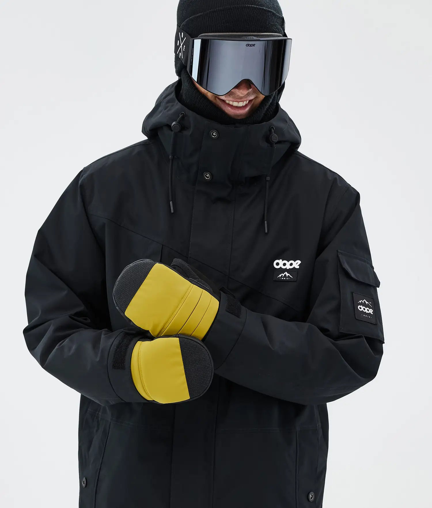 Ace 24 Schneehandschuhe Gelb