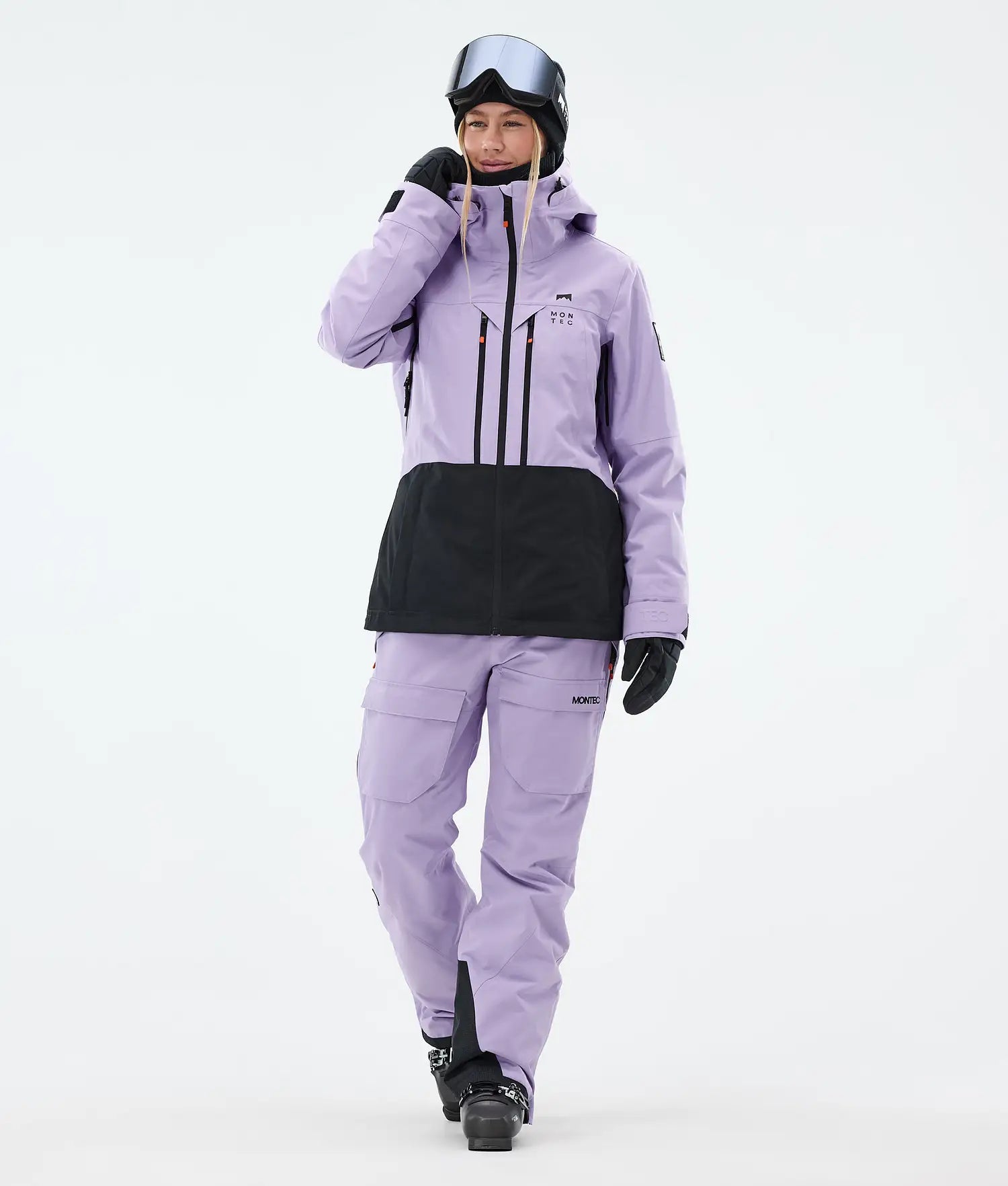 Ascend W Skihose Damen Verblasstes Violett
